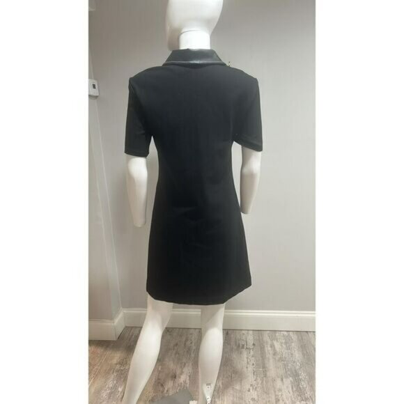 Staud Jay Black Polo Mini Dress Size Small - Picture 12 of 13